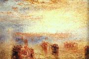 Joseph Mallord William Turner Approach to Venice painting